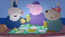 Peppa Pig. Desert Island. Mummy Pig and Daddy Pig and George Pig