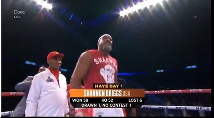 Shannon Briggs - Emilio Zarate 1st ROUND KO !!!