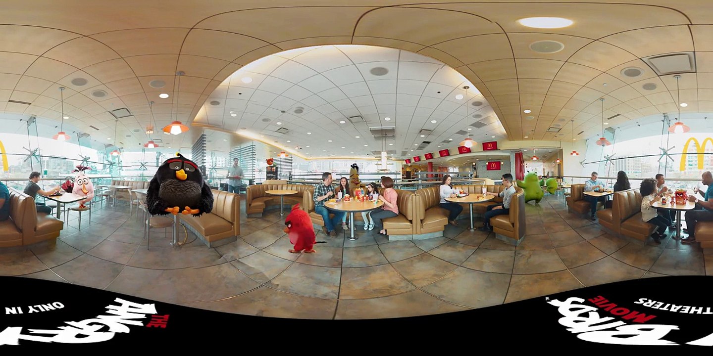 McDonalds: Angry Birds 360 Takeover