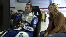 Jimmie Johnson does driver impressions