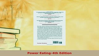 Read  Power Eating4th Edition Ebook Free
