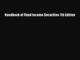 Download Handbook of Fixed Income Securities 7th Edition PDF Online