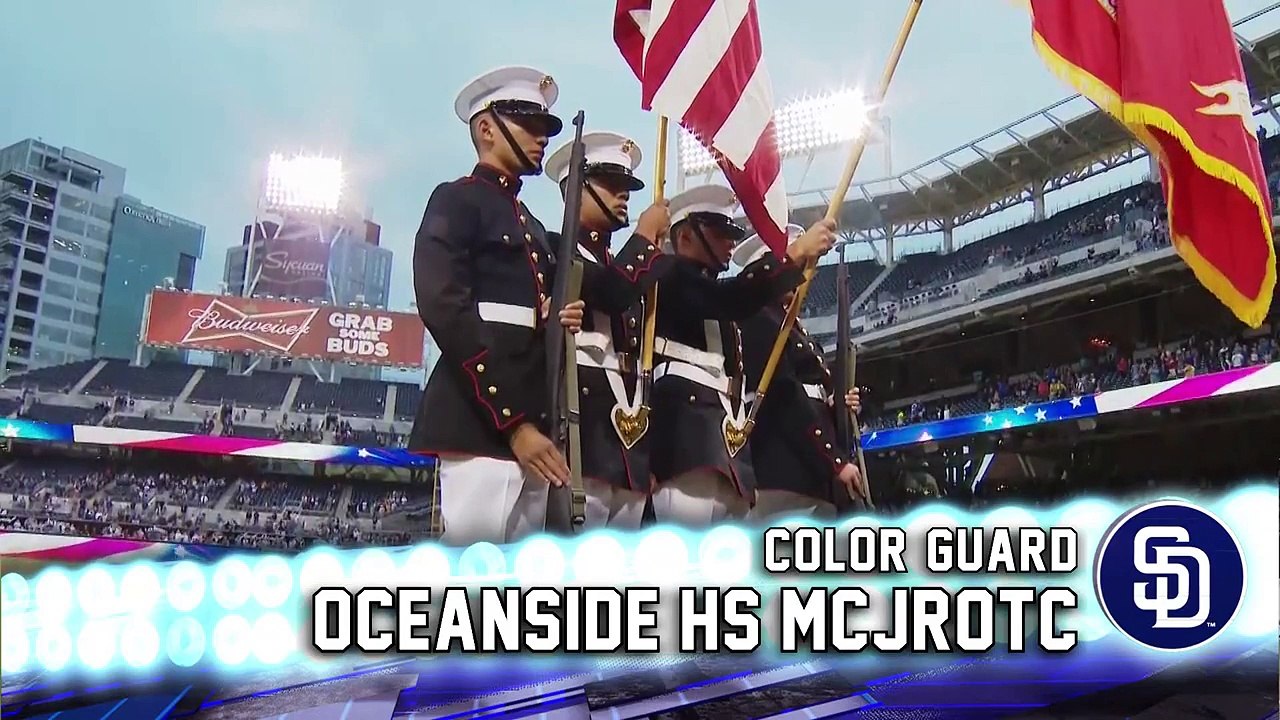 San Diego Gay Men's Chorus Sings National Anthem - Padres