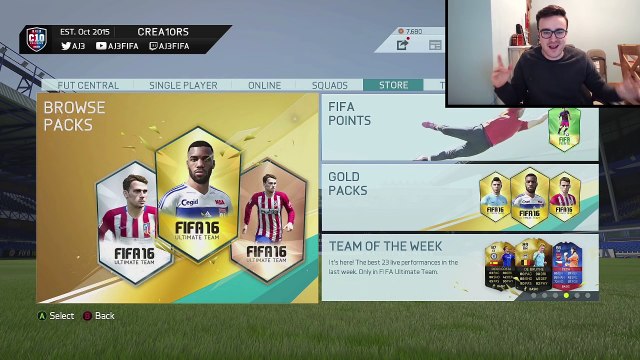 THE HALF A MILLION COIN PACK!!! Fifa 16 500k Pack Opening