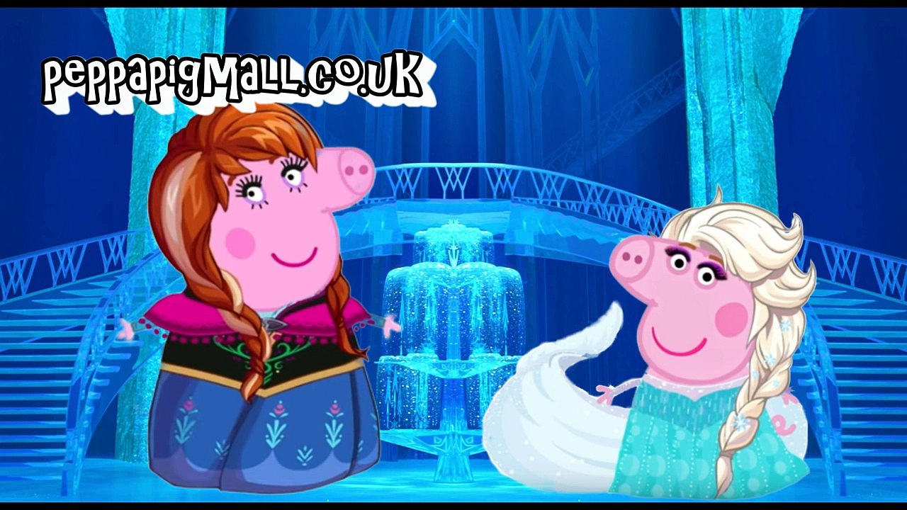Peppa Pig Frozen dora play doh animated cartoon