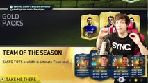 THE BEST TOTS PLAYERS EVER PACKED!! - FIFA 15 PACK OPENING