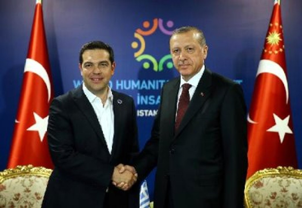 Cumhurbaşkanı Erdoğan, Yunanistan Başbakanı Çipras ile Görüştü