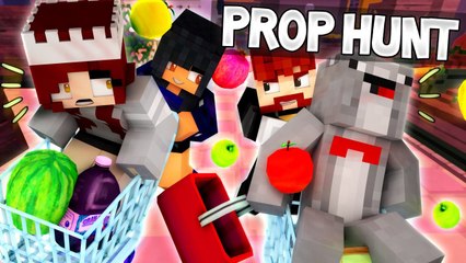 Fun Times with FOOD! | Minecraft Prop Hunt