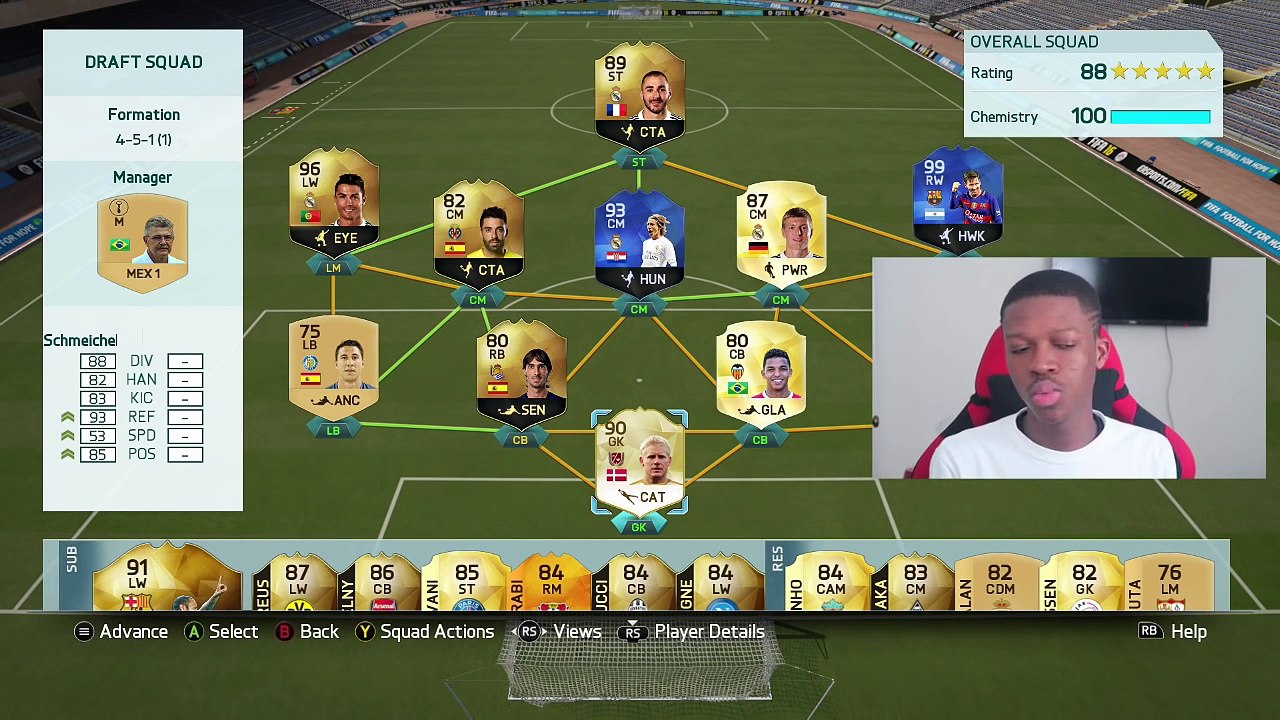 THE IMPOSSIBLE 192 RATED FUT DRAFT !!!! FIFA 16 FUT DRAFT CHALLENGE