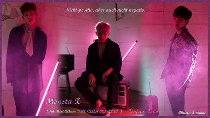 Monsta X - Unfair Love k-pop [german Sub]