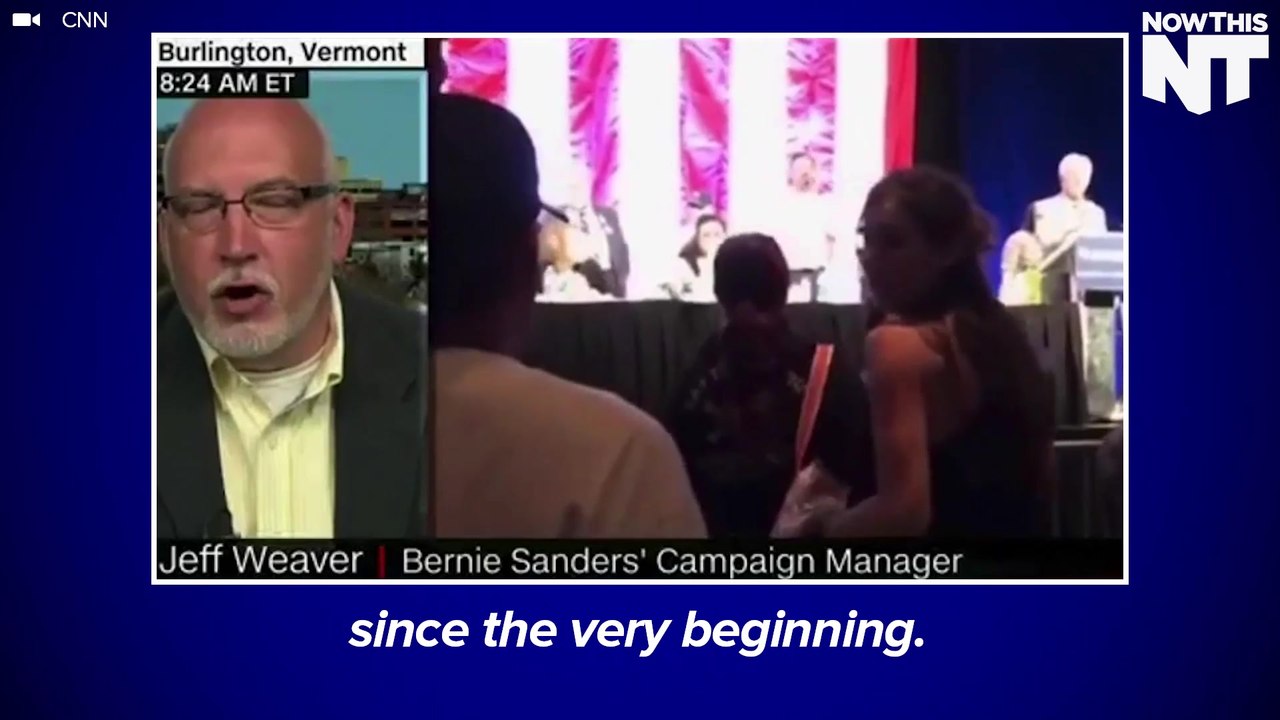 Tensions Are High Between Bernie Sanders And DNC Chair Debbie Wasserman Schultz