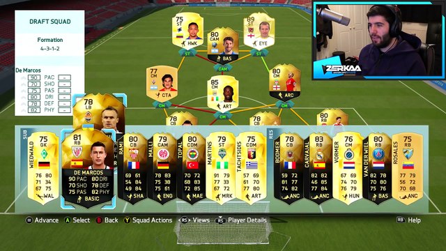THE LOWEST RATED DRAFT POSSIBLE (FIFA 16 FUT Draft Challenge)