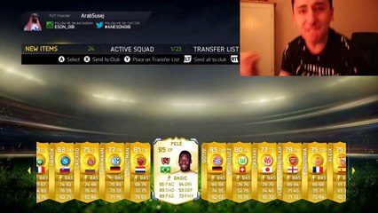 THE LUCKIEST FIFA 15 PACK OPENING EVER!!!