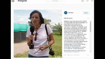 Santos confirma que no hay información sobre el paradero de Salud Hernández