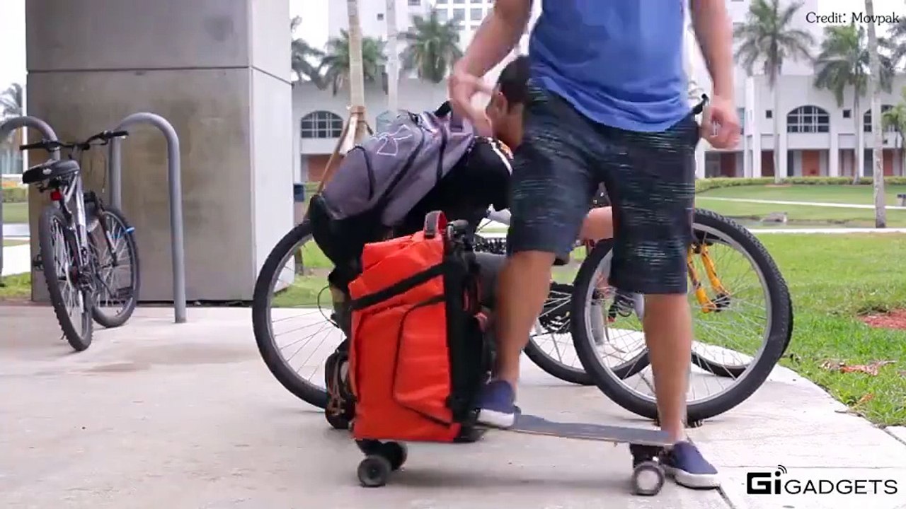 Un sac à dos pour les skateboarders