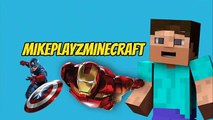 Captain America and Iron Man in Minecraft (Minecraft Showcase) #2