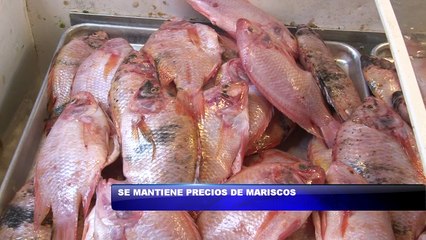Estable precio de los mariscos en mercados sampedranos