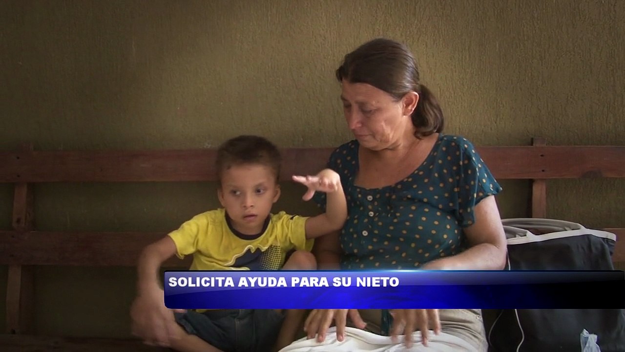 Solicita ayuda para su nieto