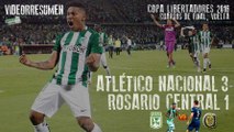 Videorresumen del 3-1 de Atlético Nacional ante Rosario Central · Copa Libertadores 2016 (cuartos, vuelta)