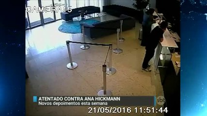 Polícia divulga novas imagens do atentado sofrido pela apresentadora Ana Hickman