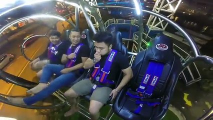 Stomach-churning footage shows puking chain on rollercoaster