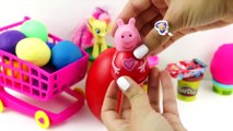 Peppa Pig | Peppa Pig Kinder Surprise Eggs | Play Doh Cars 2 Angry Birds Shopkins Littlest Pet Shop