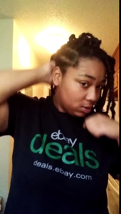 Double Ended Synthetic Dreadlocks With Faux Shaved Sides, and a Faux Undercut