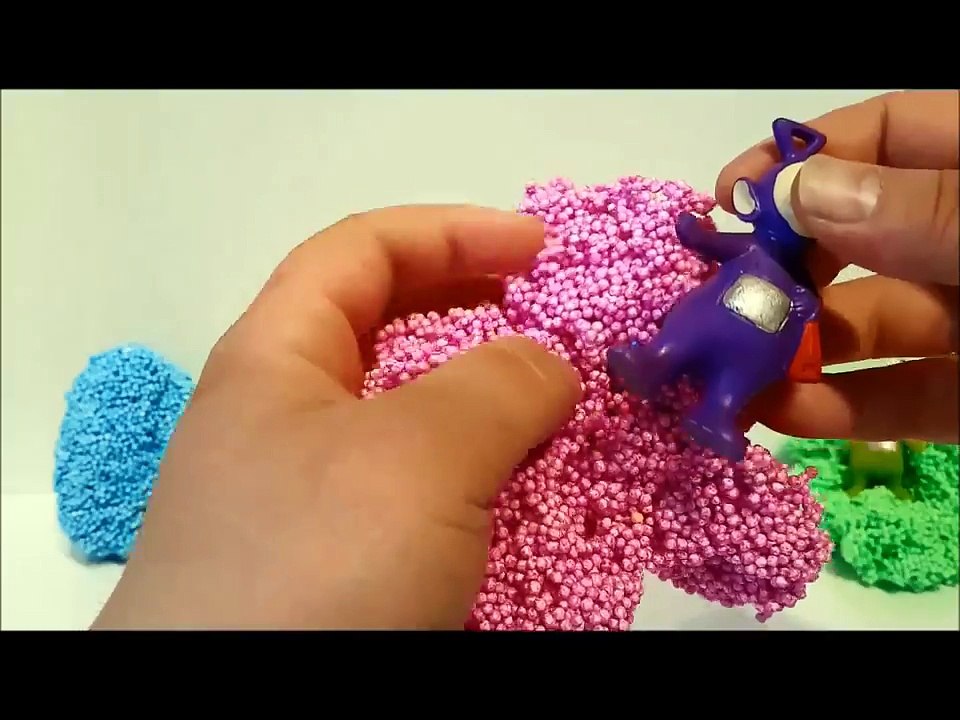 TELETUBBIES suprise eggs kids toys PlastoCoolki Tinky Winky Dipsy Laa Laa Po kids learning color