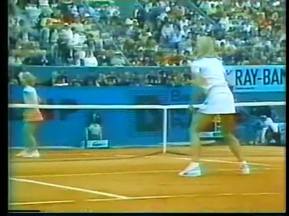 Roland Garros 1986 Final - Chris Evert Lloyd vs Martina Navratilova