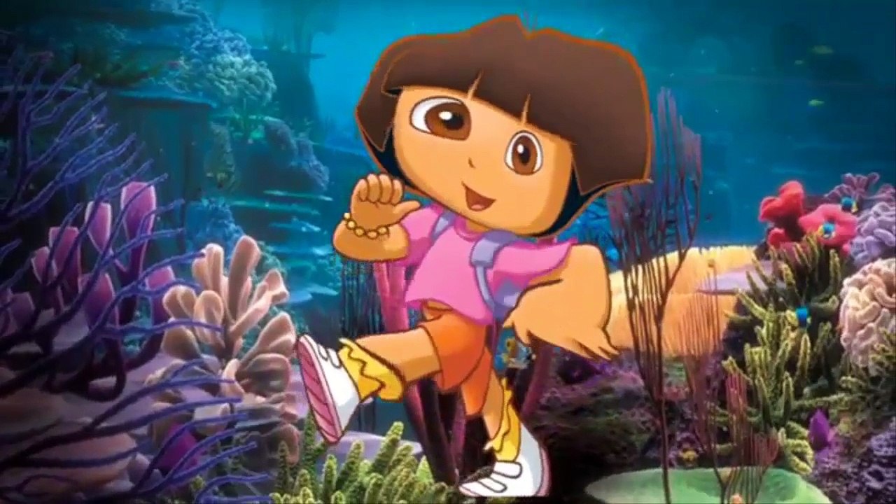 DORA w BLAZE MONSTER MACHINE - TOYS LOST UNDERWATER