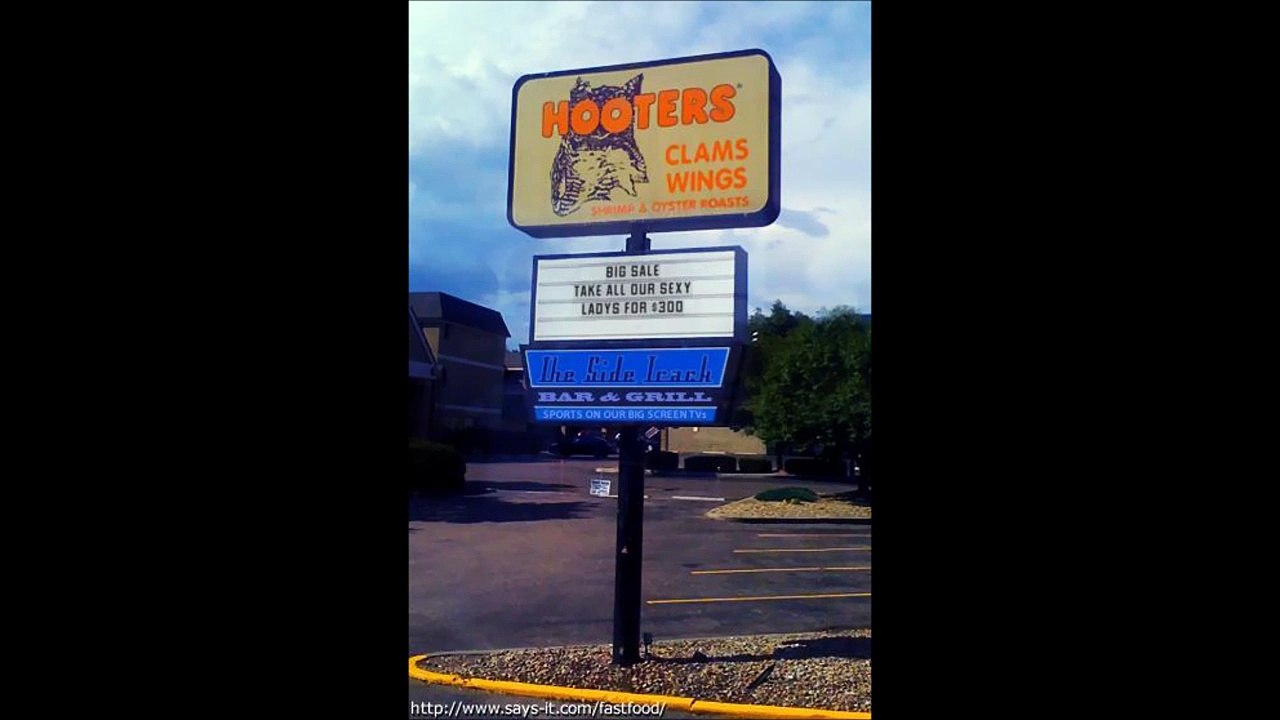 ms sam reads strange signs ep6 se1 fast food signs are super strange