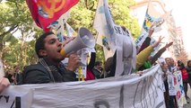 Serra é alvo de protestos em Buenos Aires