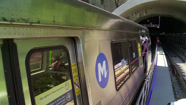 Metrô testa trajeto de Ipanema à Barra