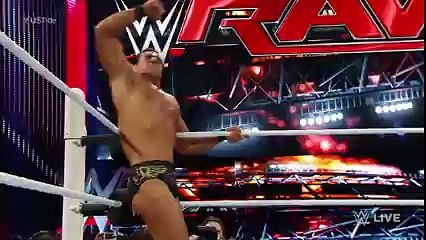 WWE John Cena VS Alberto Del Rio Raw 2016 VF