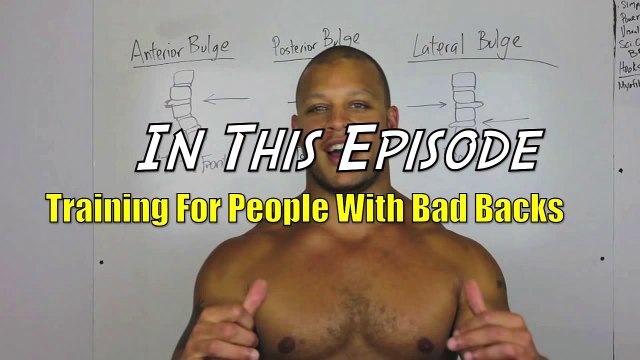 How To Workout With Back Pain, Bulging Disk Herniated Disk