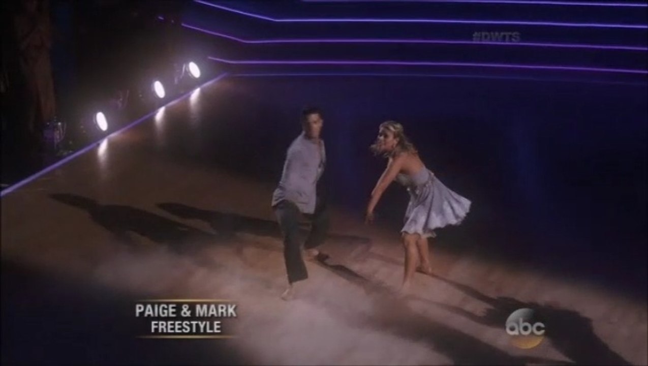 Paige VanZant & Mark Ballas - Freestyle