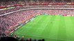Arteta goal 4-0 Arsenal v Aston Villa 15 05 16