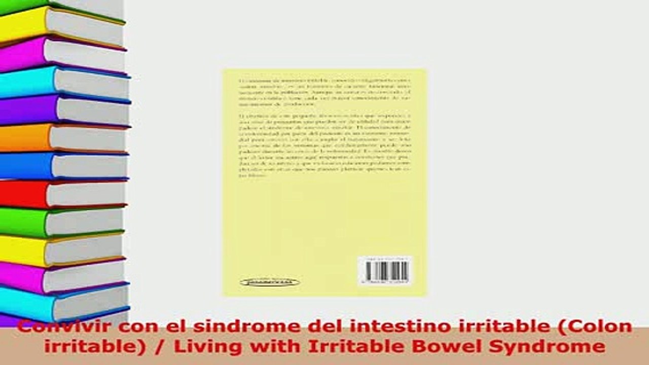 PDF  Convivir con el sindrome del intestino irritable Colon irritable  Living with Irritable  Read Online