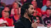 The returning Seth Rollins lashes out at the WWE Universe: Raw, May 23 2016