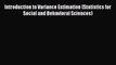 [Download] Introduction to Variance Estimation (Statistics for Social and Behavioral Sciences)