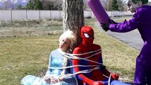 FROZEN ELSA TWIN BABIES Spiderman & Frozen Anna Funny Superhero movie in real life Frozen Elsa Baby
