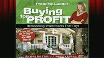 Free PDF Downlaod  Buying for Profit Property Ladder  FREE BOOOK ONLINE