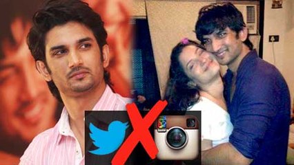 Sushant Singh Rajput Deletes Twitter Because Of Ankita Lokhande?