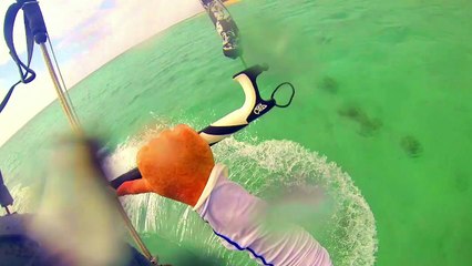 Download Video: Take the challenge and see the difference music makes when #kitesurfing and #wakeboarding