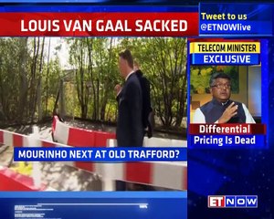 Louis Van Gaal Sacked