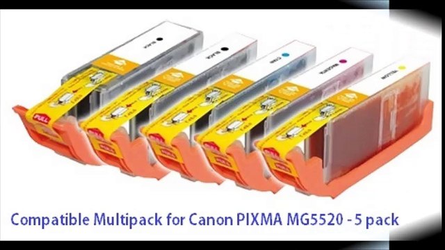 Canon Pixma MG5520 Cartridges With Refill Accessories By Shop.re-inks.com