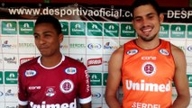 Wandinho e Rael falam sobre reeditar a antiga parceria, agora na Desportiva