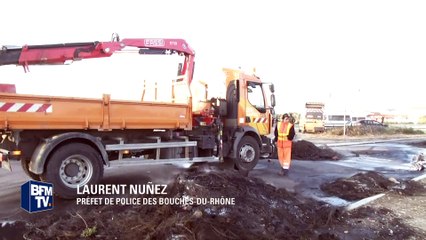 Fos-sur-Mer: "Les forces de l'ordre ont essuyé de nombreux jets de projectiles"
