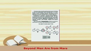 PDF  Beyond Men Are from Mars  Read Online