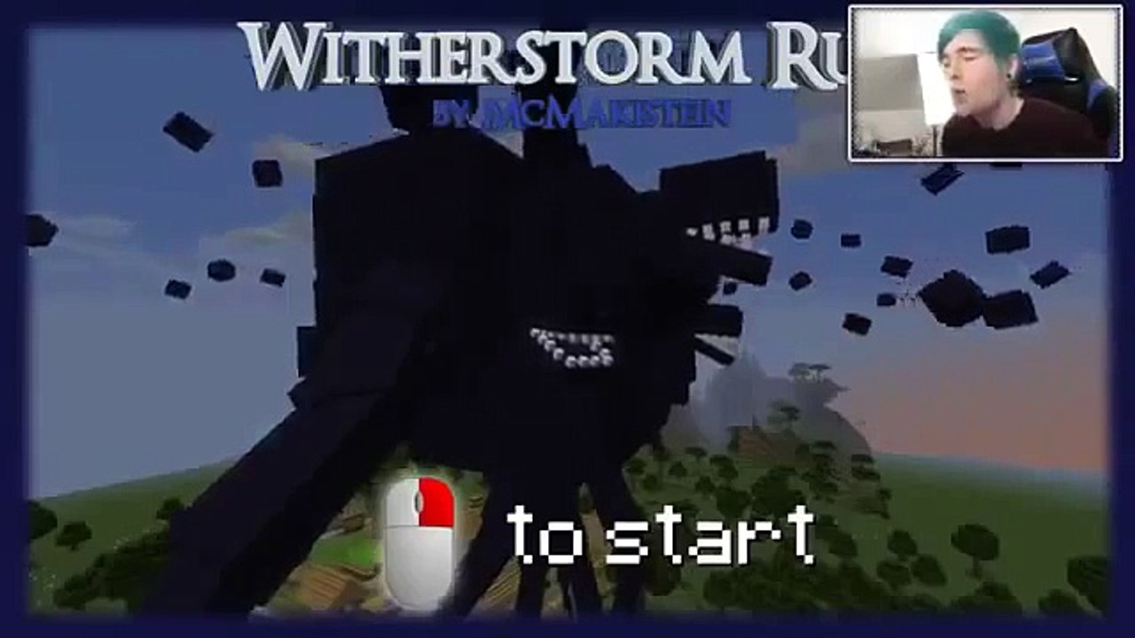 DanTDM The Diamond Minecart TDM Minecraft WITHER STORM ATTACK!! Custom Map